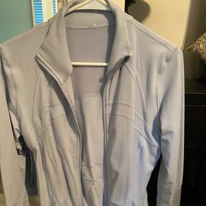 Womens Lululemon Define jacket size 10 Color blue linen